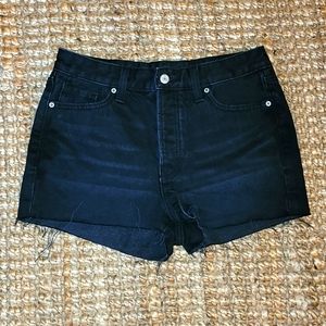BLACK DENIM SHORTS⚫️